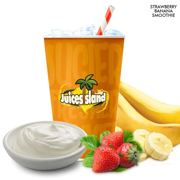 Strawberry Banana Smoothie Juices island
