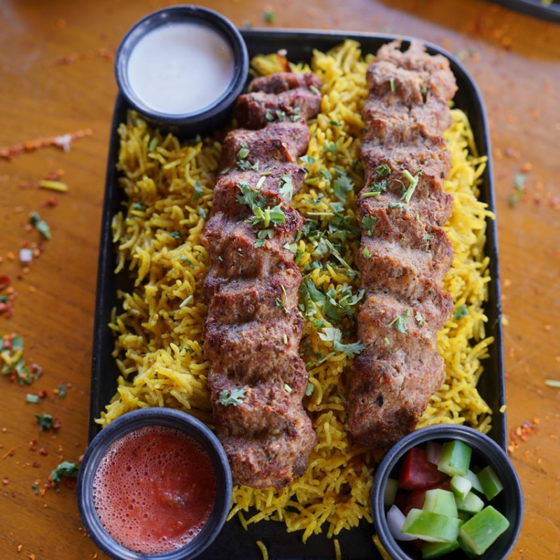 Mix Kabab Rice | Angeethi