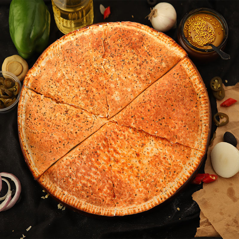 Garlic Mustard Calzone