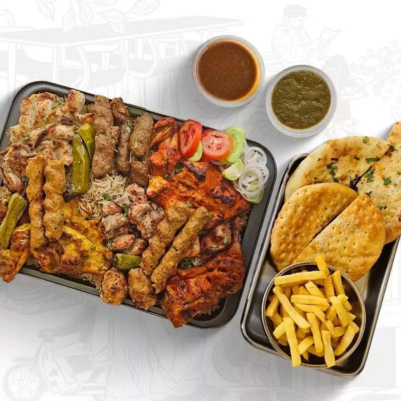 BBQ platter