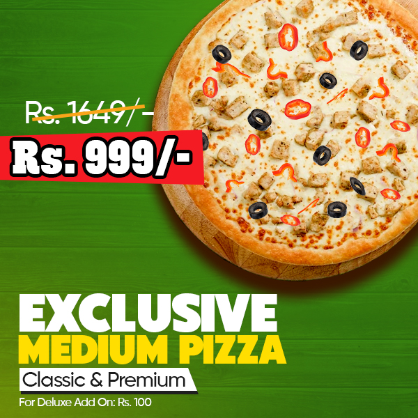Order Exclusive 10-inch Medium Pizza Online | California Pizza