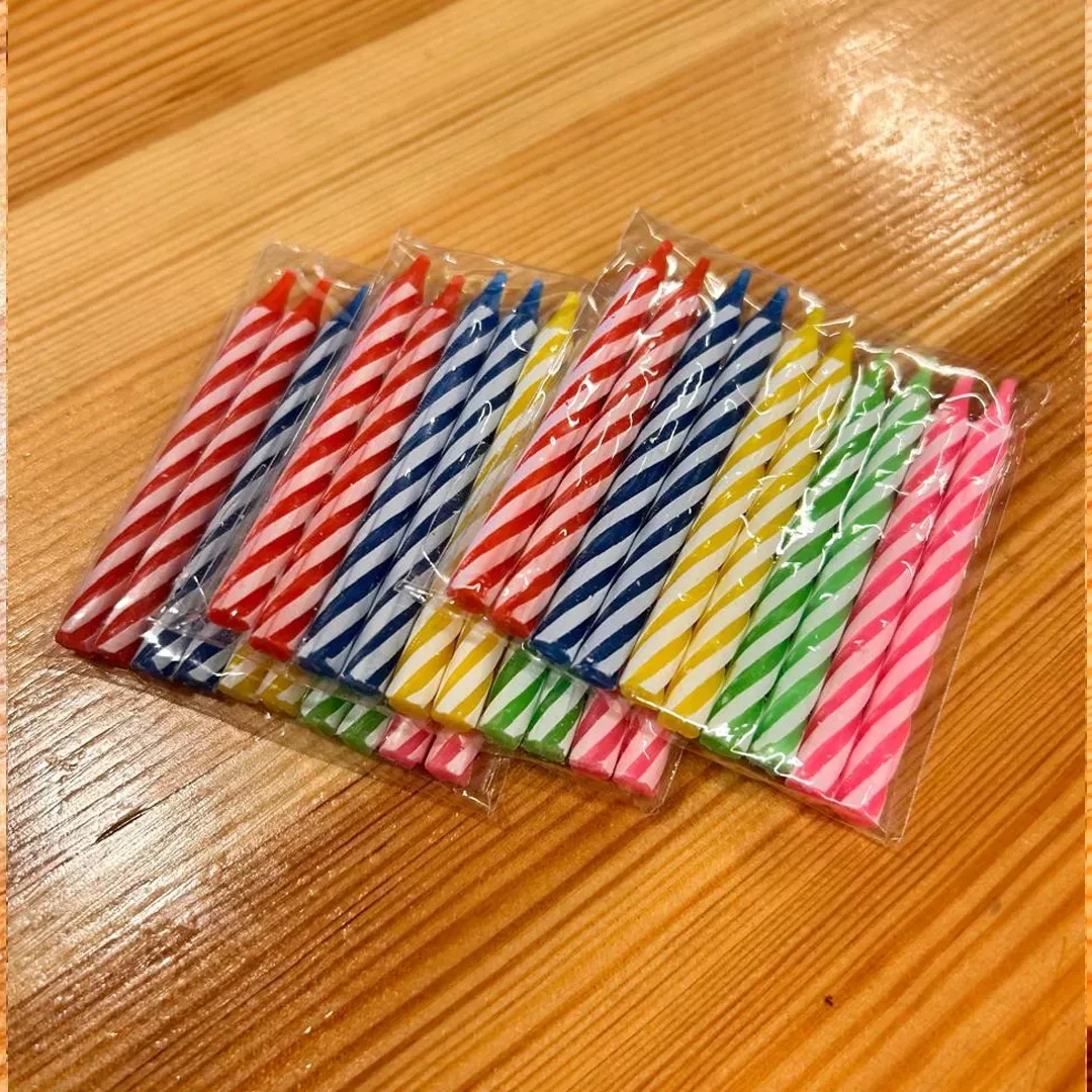 Colored Small Candle Pack